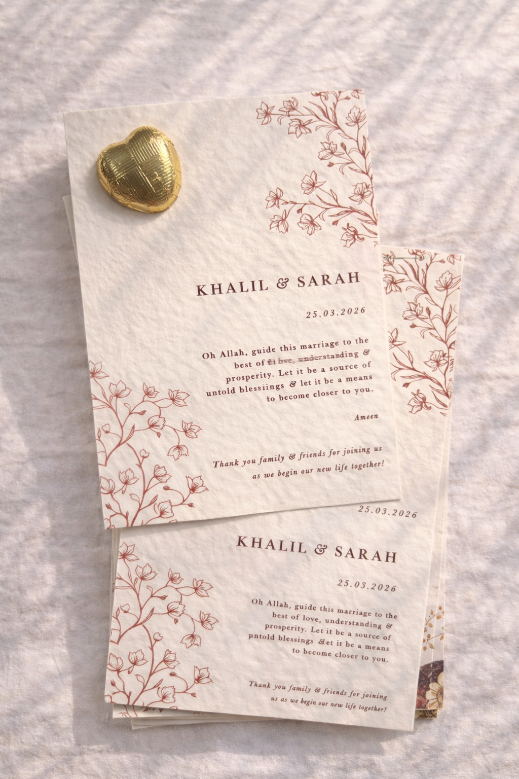 Wedding Favour - Maya