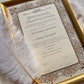 Personalised Luxury Nikkah Certificate - Sultan