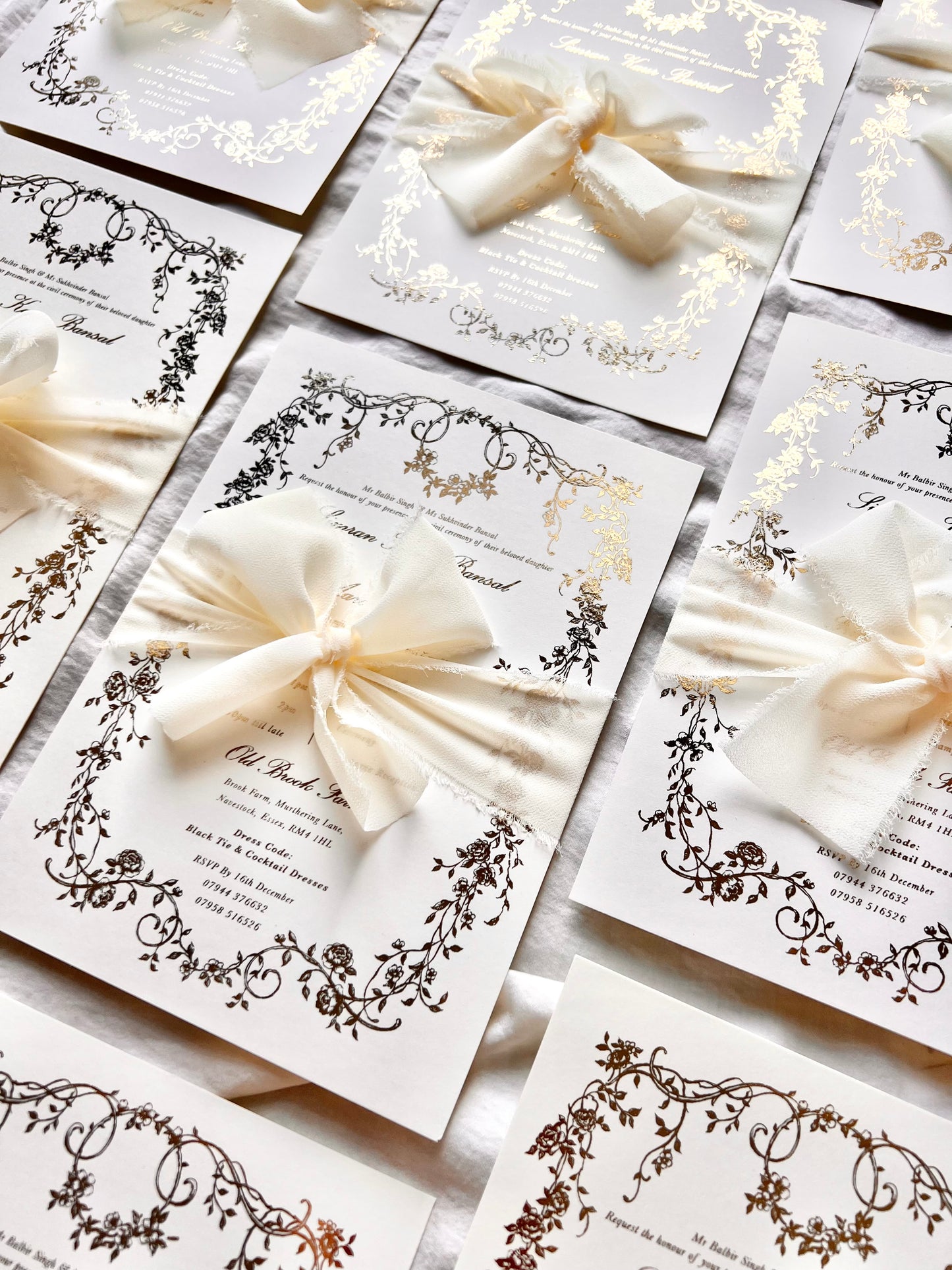 Wedding Invitation - Hayat (Foiled)