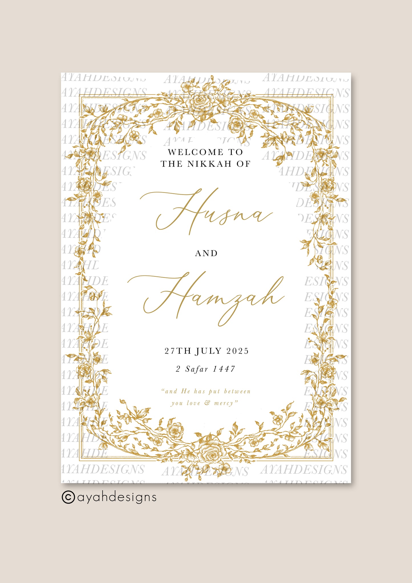 Minimalistic welcome sign, White and black, Neutral Welcome Sign, Quran verse,
Elegant Intricate Nikkah Sign, Islamic Wedding Welcome Sign, Mughal Arch, Engagement Pastel Green, Sage green welcome sign, Muslim Wedding, Nikkah Sign, Islamic Welcome Sign, Acrylic Sign, Modern Welcome Sign, Wedding Entry Sign,