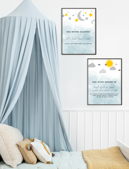 Dua Sleeping/Awaking - Children Watercolour Set