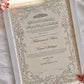 Personalised Luxury Nikkah Certificate - Farah