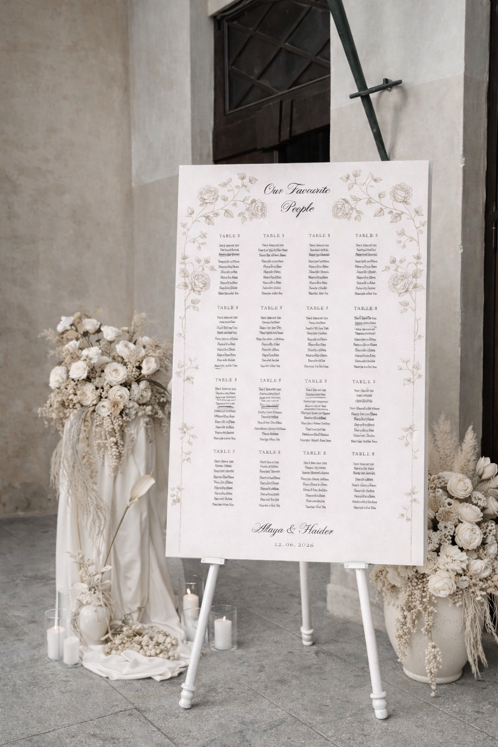 Seating Chart - Lina