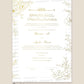 Personalised Luxury Nikkah Certificate - Azhar (Foiled)