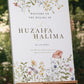 Walima Welcome Sign - Nadia