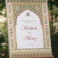 Walima Welcome Sign - Amira
