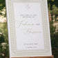 Nikkah Welcome Sign - Baleeqh