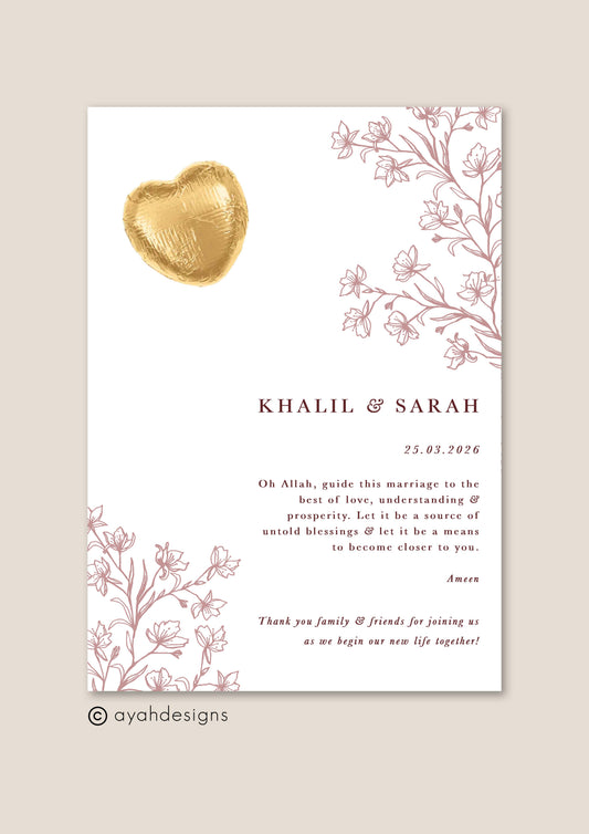 Wedding Favour - Maya