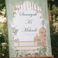 Mehndi Welcome Sign - Lina