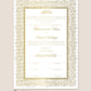 Personalised Luxury Nikkah Certificate - Muna (Foiled)