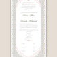 Personalised Luxury Large Nikkah Certificate - Mira (Pastel)